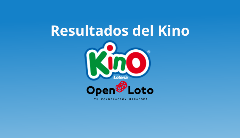 Resultados Kino sorteo 3064